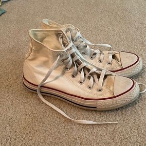 White high top converse